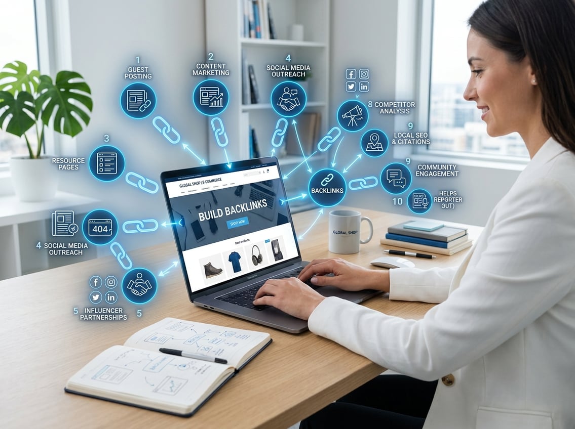 10 Wege, Backlinks f&uuml;r deinen E-Commerce-Shop aufzubauen