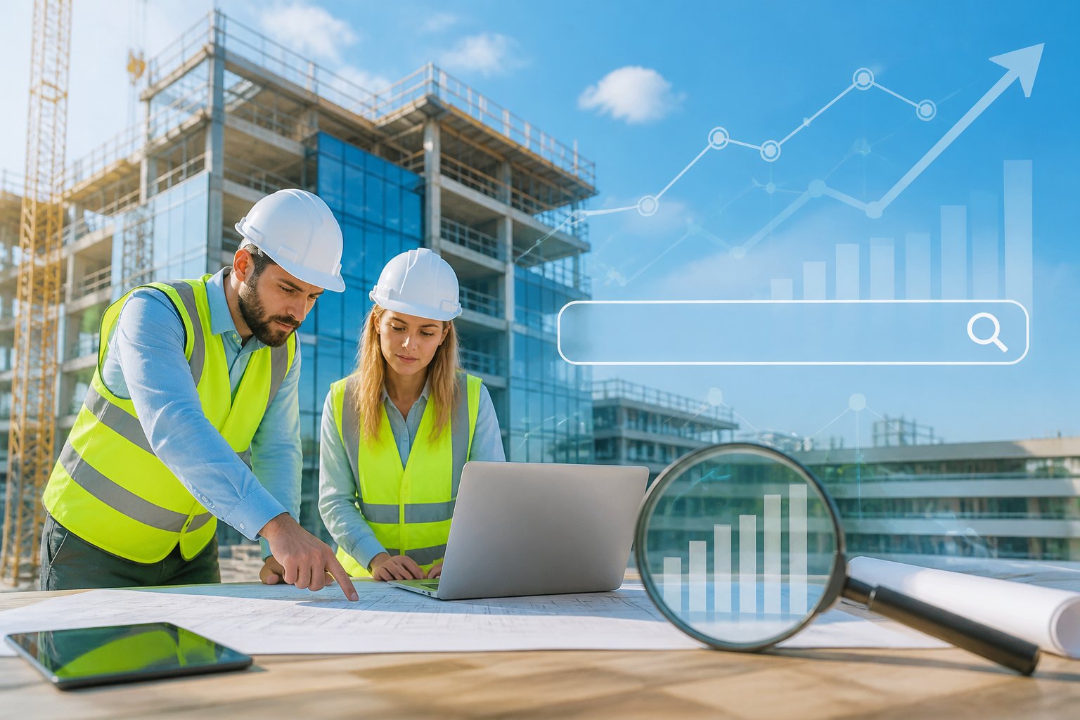 SEO f&uuml;r Bauunternehmen