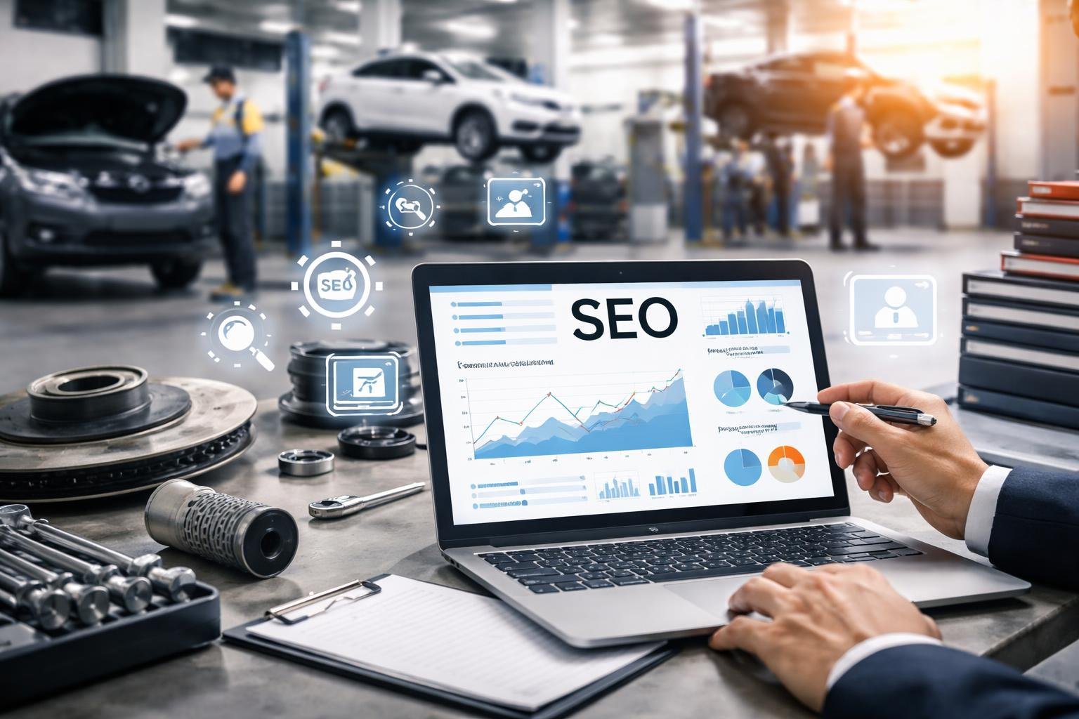SEO f&uuml;r Autowerkst&auml;tten